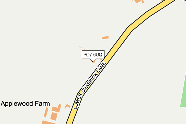 PO7 6UQ map - OS OpenMap – Local (Ordnance Survey) PO7 6UQ map - OS OpenMap – Local (Ordnance Survey)