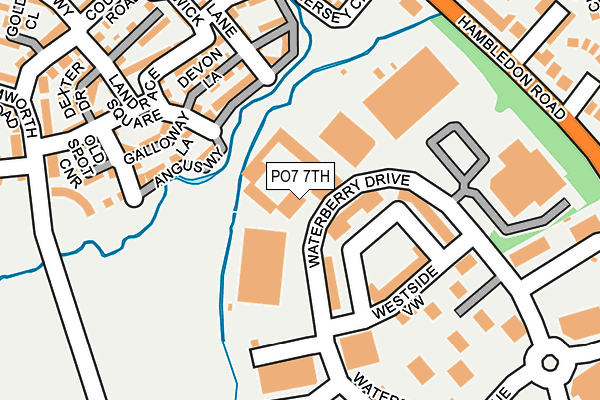 PO7 7TH map - OS OpenMap – Local (Ordnance Survey) PO7 7TH map - OS OpenMap – Local (Ordnance Survey)