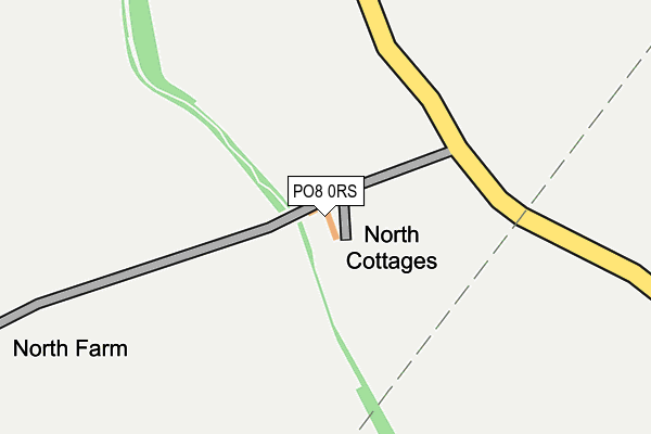 PO8 0RS map - OS OpenMap – Local (Ordnance Survey)