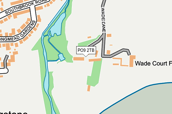 PO9 2TB map - OS OpenMap – Local (Ordnance Survey) PO9 2TB map - OS OpenMap – Local (Ordnance Survey)