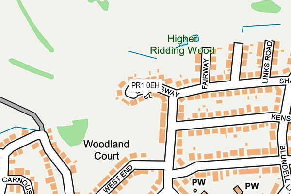 PR1 0EH map - OS OpenMap – Local (Ordnance Survey) PR1 0EH map - OS OpenMap – Local (Ordnance Survey)