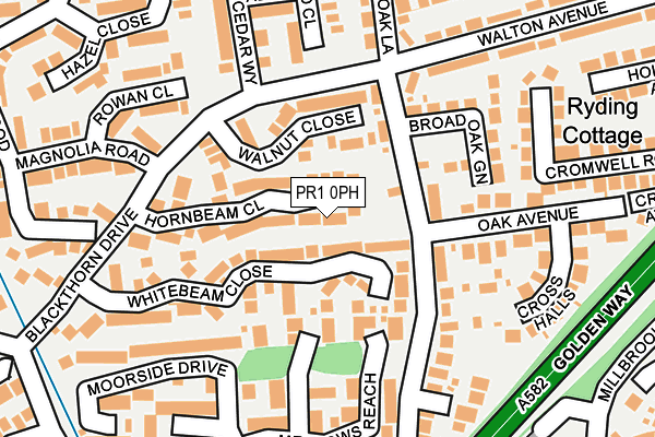PR1 0PH map - OS OpenMap – Local (Ordnance Survey) PR1 0PH map - OS OpenMap – Local (Ordnance Survey)