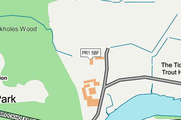 PR1 5BF map - OS OpenMap – Local (Ordnance Survey) PR1 5BF map - OS OpenMap – Local (Ordnance Survey)