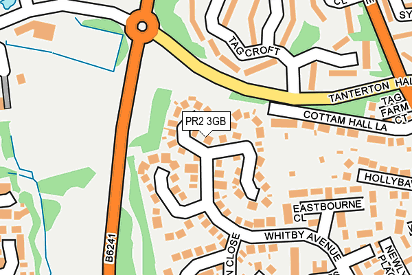 PR2 3GB map - OS OpenMap – Local (Ordnance Survey) PR2 3GB map - OS OpenMap – Local (Ordnance Survey)