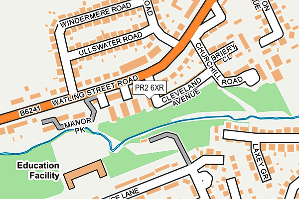 PR2 6XR map - OS OpenMap – Local (Ordnance Survey) PR2 6XR map - OS OpenMap – Local (Ordnance Survey)