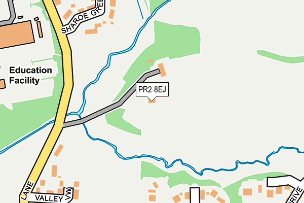 PR2 8EJ map - OS OpenMap – Local (Ordnance Survey) PR2 8EJ map - OS OpenMap – Local (Ordnance Survey)