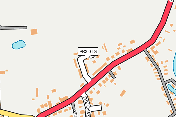 PR3 0TG map - OS OpenMap – Local (Ordnance Survey) PR3 0TG map - OS OpenMap – Local (Ordnance Survey)