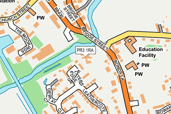 PR3 1RA map - OS OpenMap – Local (Ordnance Survey) PR3 1RA map - OS OpenMap – Local (Ordnance Survey)