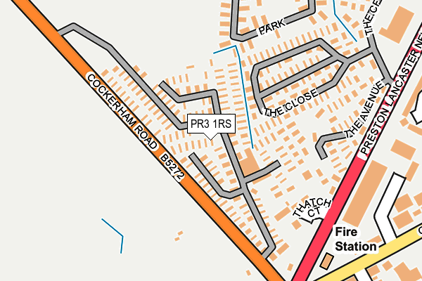PR3 1RS map - OS OpenMap – Local (Ordnance Survey) PR3 1RS map - OS OpenMap – Local (Ordnance Survey)