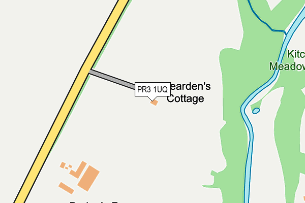 PR3 1UQ map - OS OpenMap – Local (Ordnance Survey) PR3 1UQ map - OS OpenMap – Local (Ordnance Survey)
