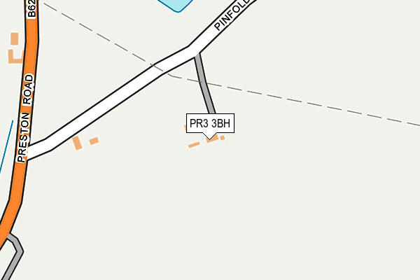 PR3 3BH map - OS OpenMap – Local (Ordnance Survey) PR3 3BH map - OS OpenMap – Local (Ordnance Survey)