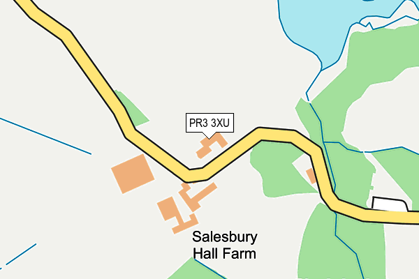 PR3 3XU map - OS OpenMap – Local (Ordnance Survey) PR3 3XU map - OS OpenMap – Local (Ordnance Survey)