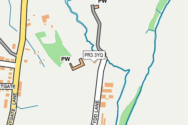 PR3 3YQ map - OS OpenMap – Local (Ordnance Survey) PR3 3YQ map - OS OpenMap – Local (Ordnance Survey)