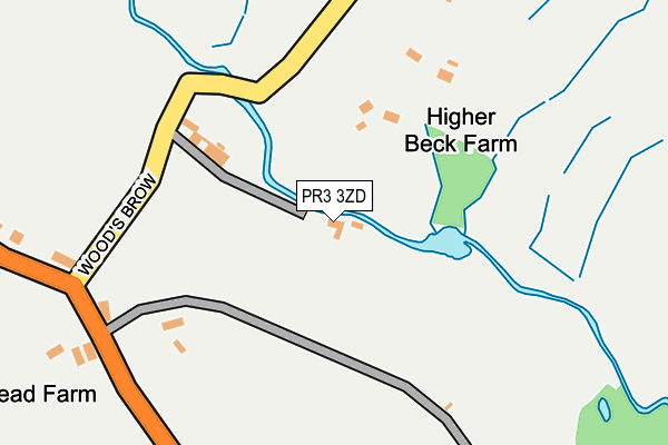 PR3 3ZD map - OS OpenMap – Local (Ordnance Survey) PR3 3ZD map - OS OpenMap – Local (Ordnance Survey)