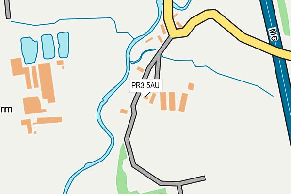 PR3 5AU map - OS OpenMap – Local (Ordnance Survey) PR3 5AU map - OS OpenMap – Local (Ordnance Survey)