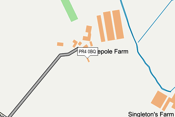 PR4 0BQ map - OS OpenMap – Local (Ordnance Survey) PR4 0BQ map - OS OpenMap – Local (Ordnance Survey)