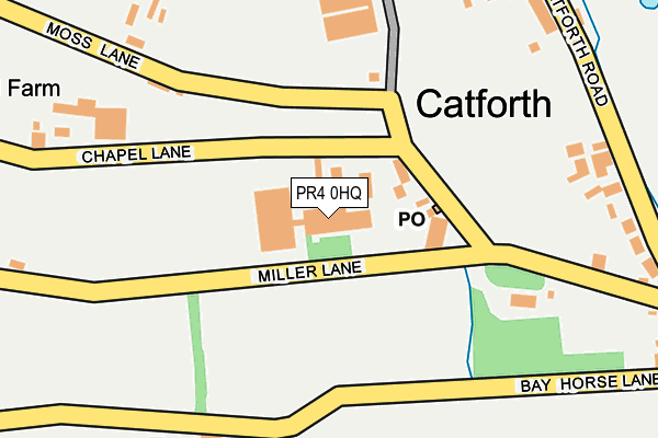 PR4 0HQ map - OS OpenMap – Local (Ordnance Survey) PR4 0HQ map - OS OpenMap – Local (Ordnance Survey)