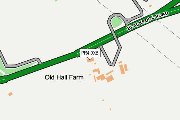 PR4 0XB map - OS OpenMap – Local (Ordnance Survey) PR4 0XB map - OS OpenMap – Local (Ordnance Survey)