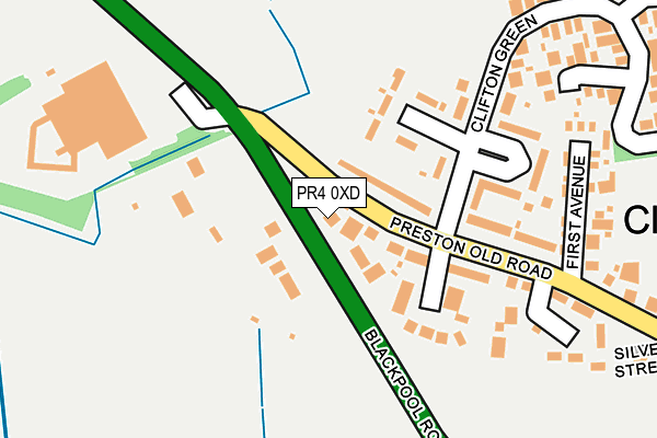 PR4 0XD map - OS OpenMap – Local (Ordnance Survey) PR4 0XD map - OS OpenMap – Local (Ordnance Survey)