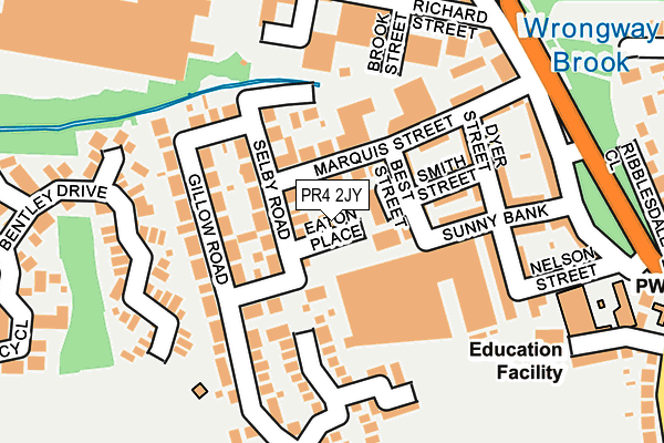 PR4 2JY map - OS OpenMap – Local (Ordnance Survey) PR4 2JY map - OS OpenMap – Local (Ordnance Survey)