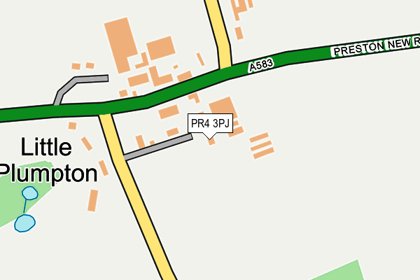 PR4 3PJ map - OS OpenMap – Local (Ordnance Survey) PR4 3PJ map - OS OpenMap – Local (Ordnance Survey)