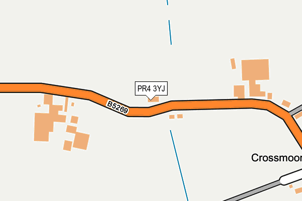 PR4 3YJ map - OS OpenMap – Local (Ordnance Survey) PR4 3YJ map - OS OpenMap – Local (Ordnance Survey)
