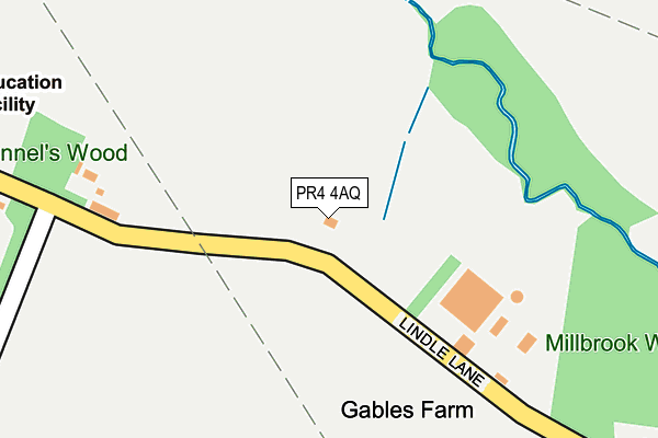 PR4 4AQ map - OS OpenMap – Local (Ordnance Survey) PR4 4AQ map - OS OpenMap – Local (Ordnance Survey)