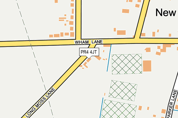PR4 4JT map - OS OpenMap – Local (Ordnance Survey) PR4 4JT map - OS OpenMap – Local (Ordnance Survey)