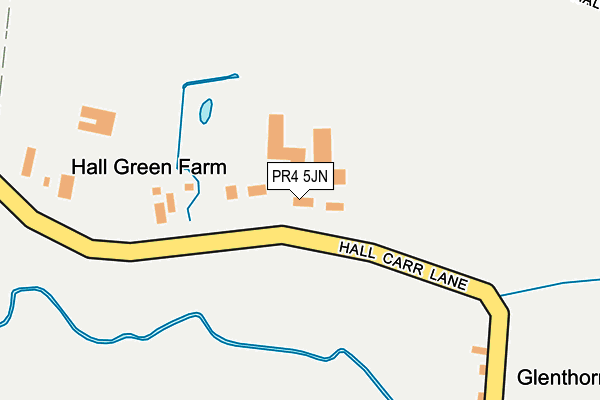 PR4 5JN map - OS OpenMap – Local (Ordnance Survey) PR4 5JN map - OS OpenMap – Local (Ordnance Survey)