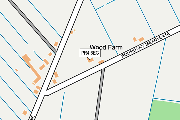 PR4 6EG map - OS OpenMap – Local (Ordnance Survey) PR4 6EG map - OS OpenMap – Local (Ordnance Survey)