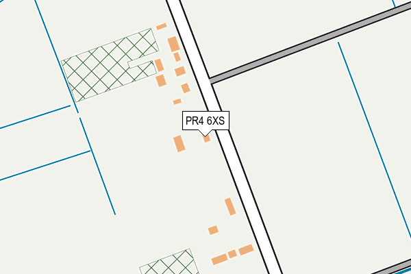 PR4 6XS map - OS OpenMap – Local (Ordnance Survey) PR4 6XS map - OS OpenMap – Local (Ordnance Survey)