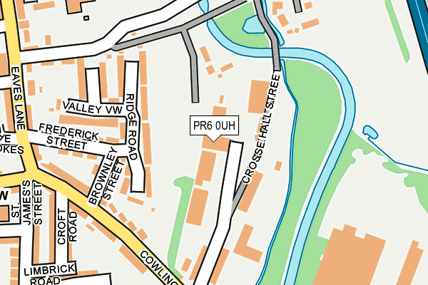 PR6 0UH map - OS OpenMap – Local (Ordnance Survey) PR6 0UH map - OS OpenMap – Local (Ordnance Survey)