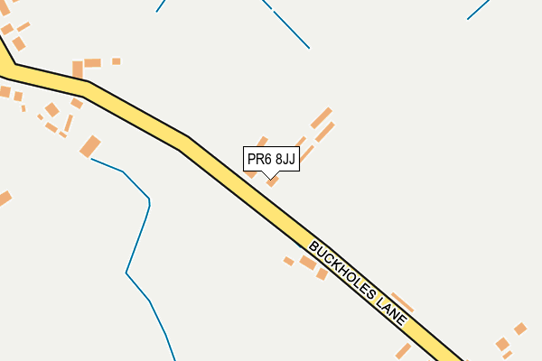 PR6 8JJ map - OS OpenMap – Local (Ordnance Survey) PR6 8JJ map - OS OpenMap – Local (Ordnance Survey)
