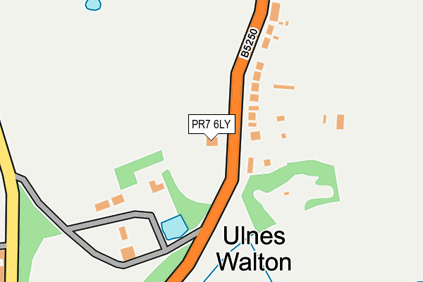 PR7 6LY map - OS OpenMap – Local (Ordnance Survey) PR7 6LY map - OS OpenMap – Local (Ordnance Survey)