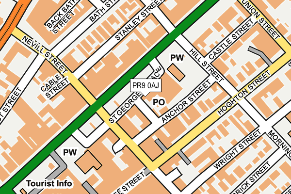 PR9 0AJ map - OS OpenMap – Local (Ordnance Survey) PR9 0AJ map - OS OpenMap – Local (Ordnance Survey)