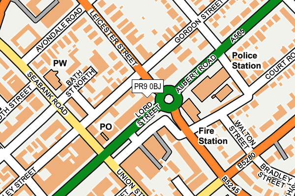 PR9 0BJ map - OS OpenMap – Local (Ordnance Survey) PR9 0BJ map - OS OpenMap – Local (Ordnance Survey)