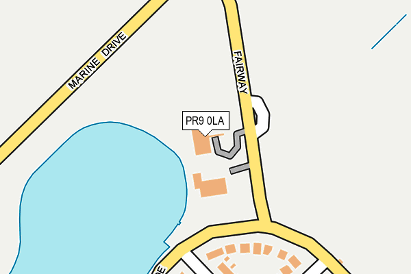 PR9 0LA map - OS OpenMap – Local (Ordnance Survey) PR9 0LA map - OS OpenMap – Local (Ordnance Survey)