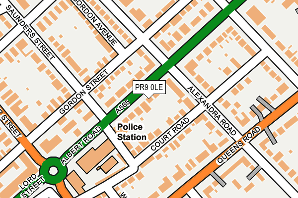 PR9 0LE map - OS OpenMap – Local (Ordnance Survey) PR9 0LE map - OS OpenMap – Local (Ordnance Survey)