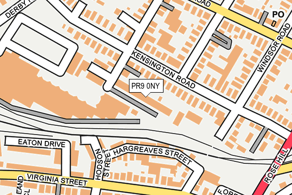 PR9 0NY map - OS OpenMap – Local (Ordnance Survey) PR9 0NY map - OS OpenMap – Local (Ordnance Survey)