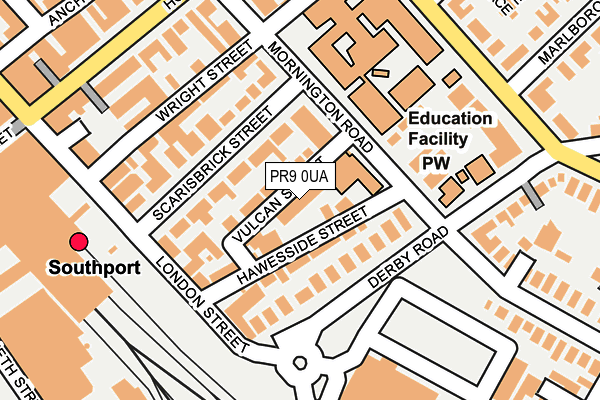 PR9 0UA map - OS OpenMap – Local (Ordnance Survey) PR9 0UA map - OS OpenMap – Local (Ordnance Survey)