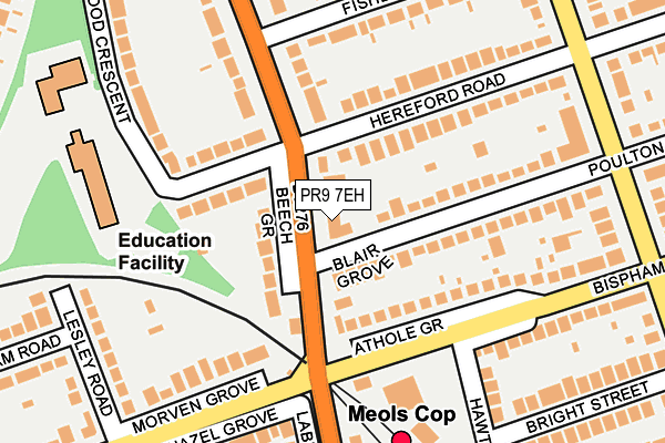 PR9 7EH map - OS OpenMap – Local (Ordnance Survey) PR9 7EH map - OS OpenMap – Local (Ordnance Survey)