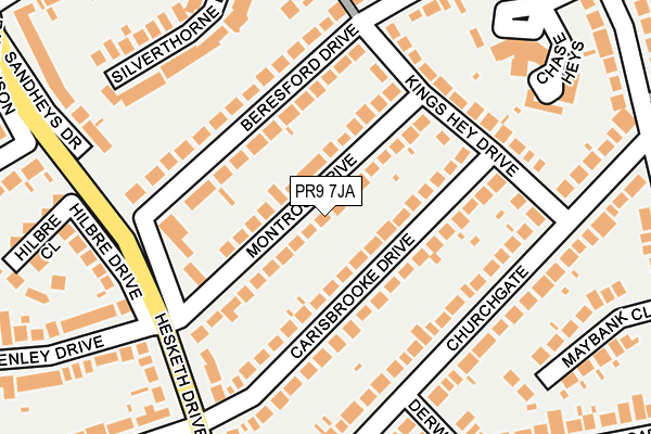 PR9 7JA map - OS OpenMap – Local (Ordnance Survey) PR9 7JA map - OS OpenMap – Local (Ordnance Survey)