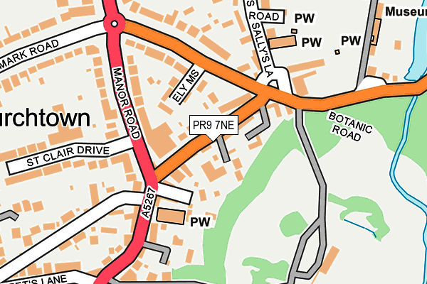 PR9 7NE map - OS OpenMap – Local (Ordnance Survey) PR9 7NE map - OS OpenMap – Local (Ordnance Survey)