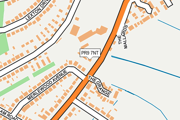 PR9 7NT map - OS OpenMap – Local (Ordnance Survey) PR9 7NT map - OS OpenMap – Local (Ordnance Survey)