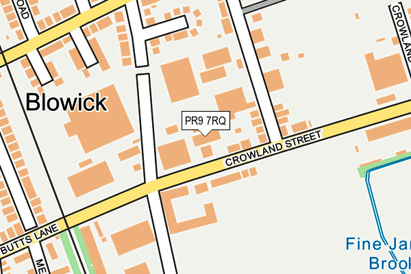 PR9 7RQ map - OS OpenMap – Local (Ordnance Survey) PR9 7RQ map - OS OpenMap – Local (Ordnance Survey)