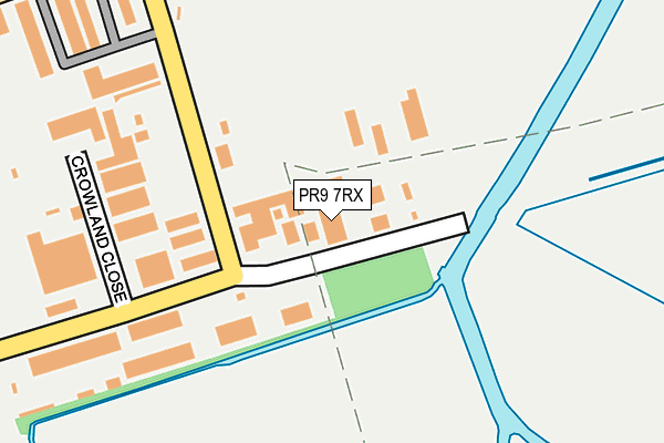PR9 7RX map - OS OpenMap – Local (Ordnance Survey) PR9 7RX map - OS OpenMap – Local (Ordnance Survey)