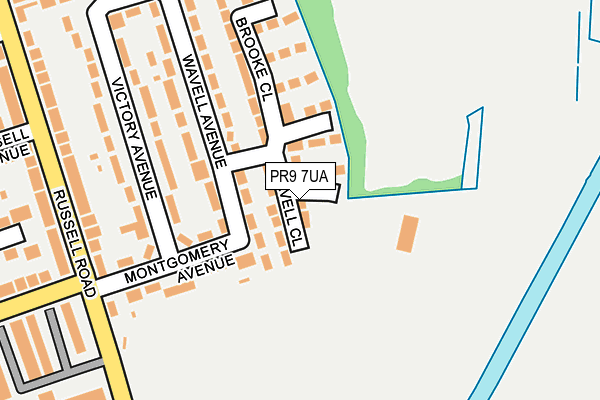 PR9 7UA map - OS OpenMap – Local (Ordnance Survey) PR9 7UA map - OS OpenMap – Local (Ordnance Survey)