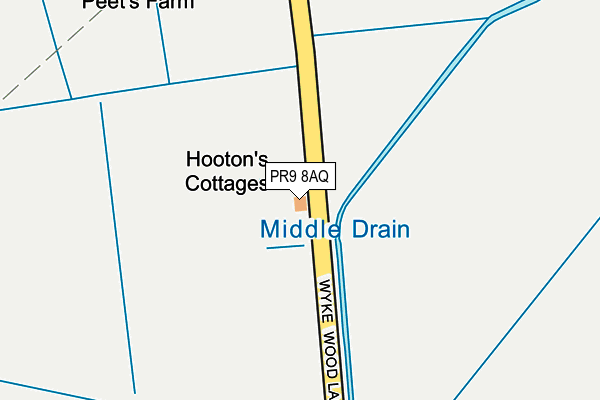 PR9 8AQ map - OS OpenMap – Local (Ordnance Survey) PR9 8AQ map - OS OpenMap – Local (Ordnance Survey)
