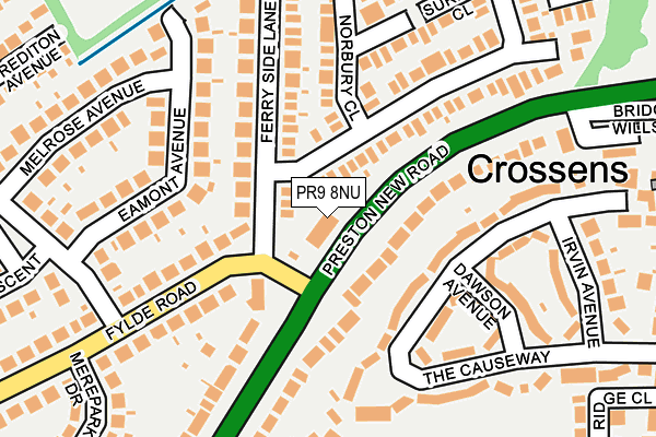 PR9 8NU map - OS OpenMap – Local (Ordnance Survey) PR9 8NU map - OS OpenMap – Local (Ordnance Survey)