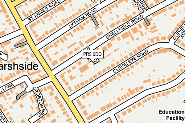 PR9 9DQ map - OS OpenMap – Local (Ordnance Survey) PR9 9DQ map - OS OpenMap – Local (Ordnance Survey)